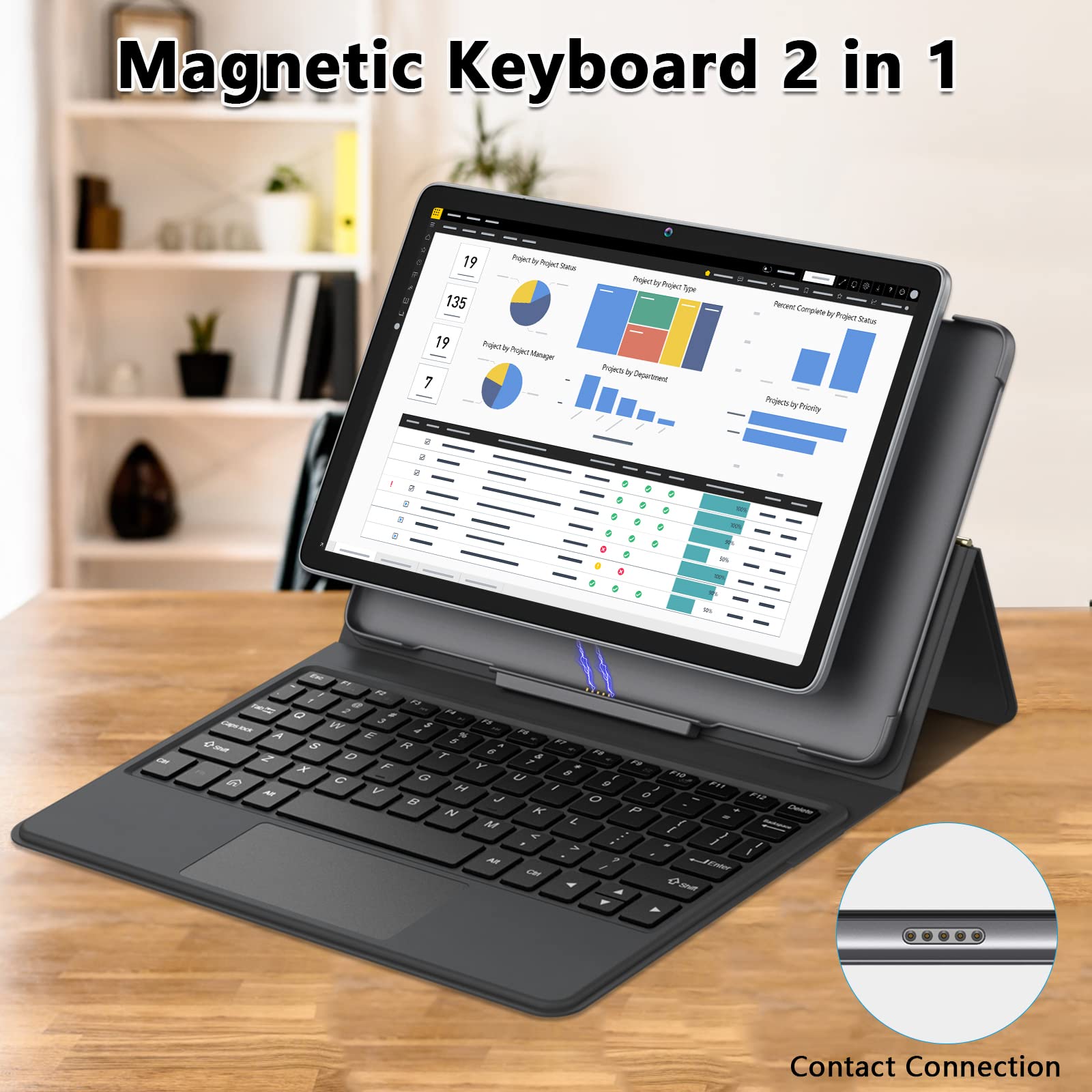 Amazon.com : MEIZE 2 in 1 Tablet 10 Inch Android 11.0, Gaming 4GB